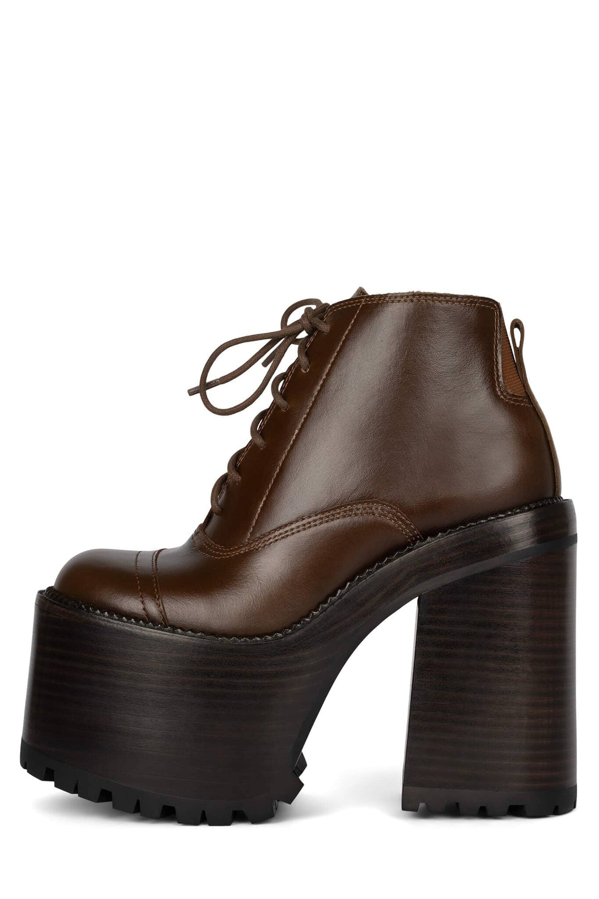 TAKEOFF Platform Bootie - Wine |Jeffrey Campbell