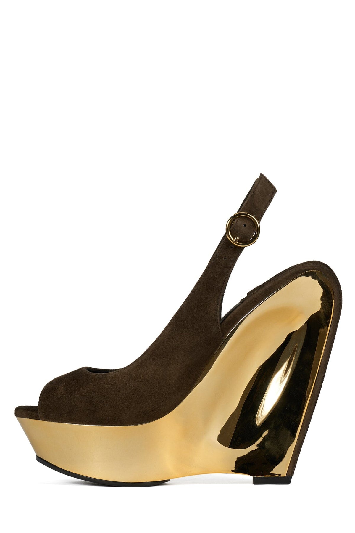 SPEED-SB Slingback Sandal - White Silver |Jeffrey Campbell