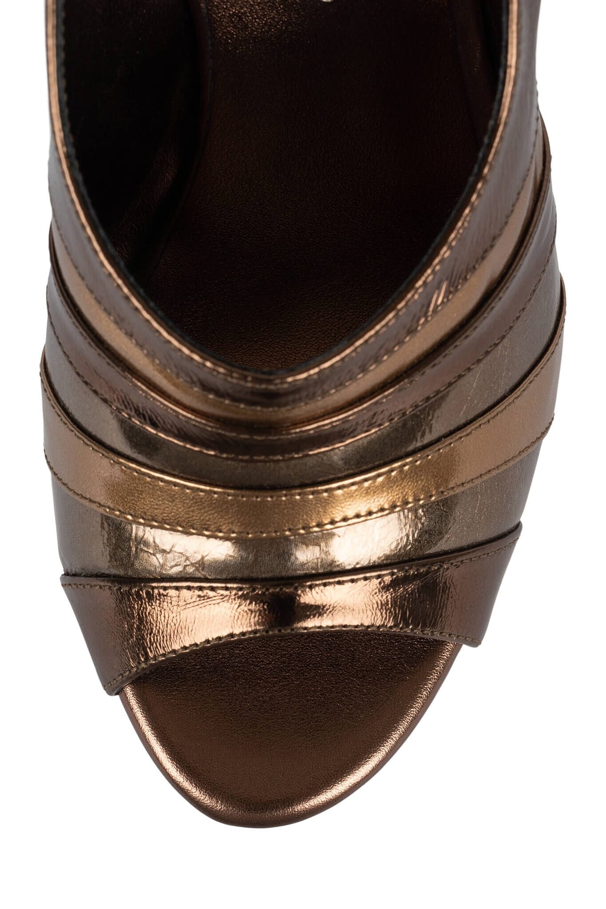 HYPERSPEED Slingback Sandal - Bronze Combo |Jeffrey Campbell