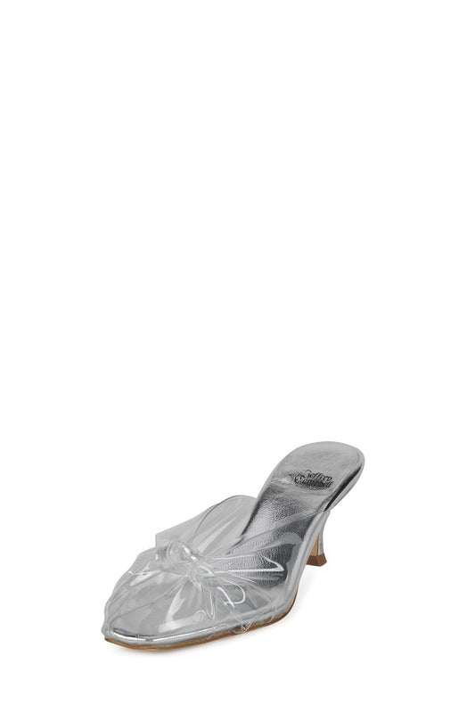 CRYSTALA - Clear Silver |Jeffrey Campbell