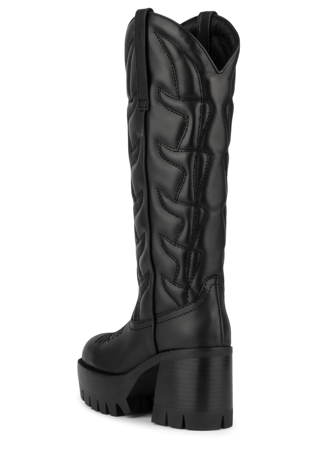HONKY-TONK Knee-High Boots - Black |Jeffrey Campbell