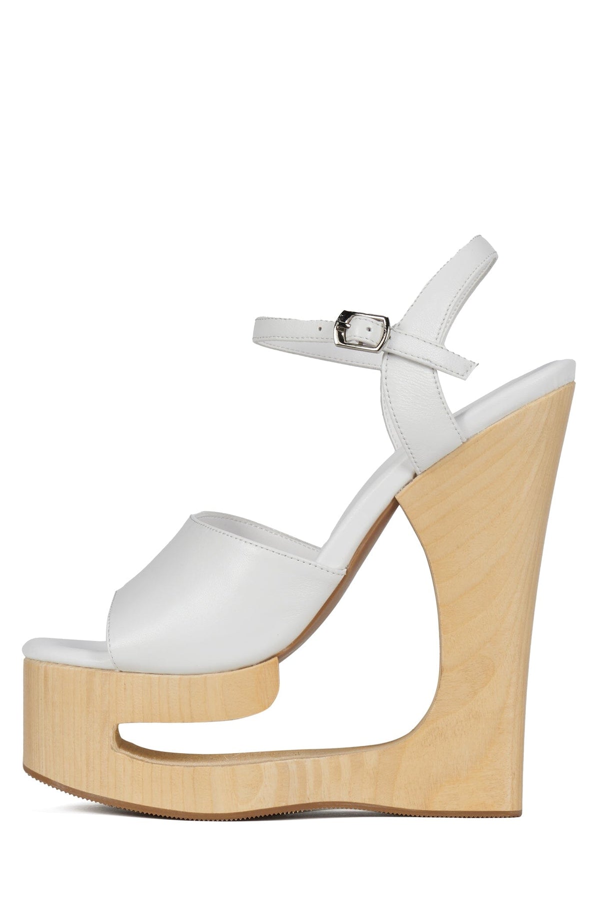 FLAG-GIRL Platform Sandal - Brown Suede |Jeffrey Campbell