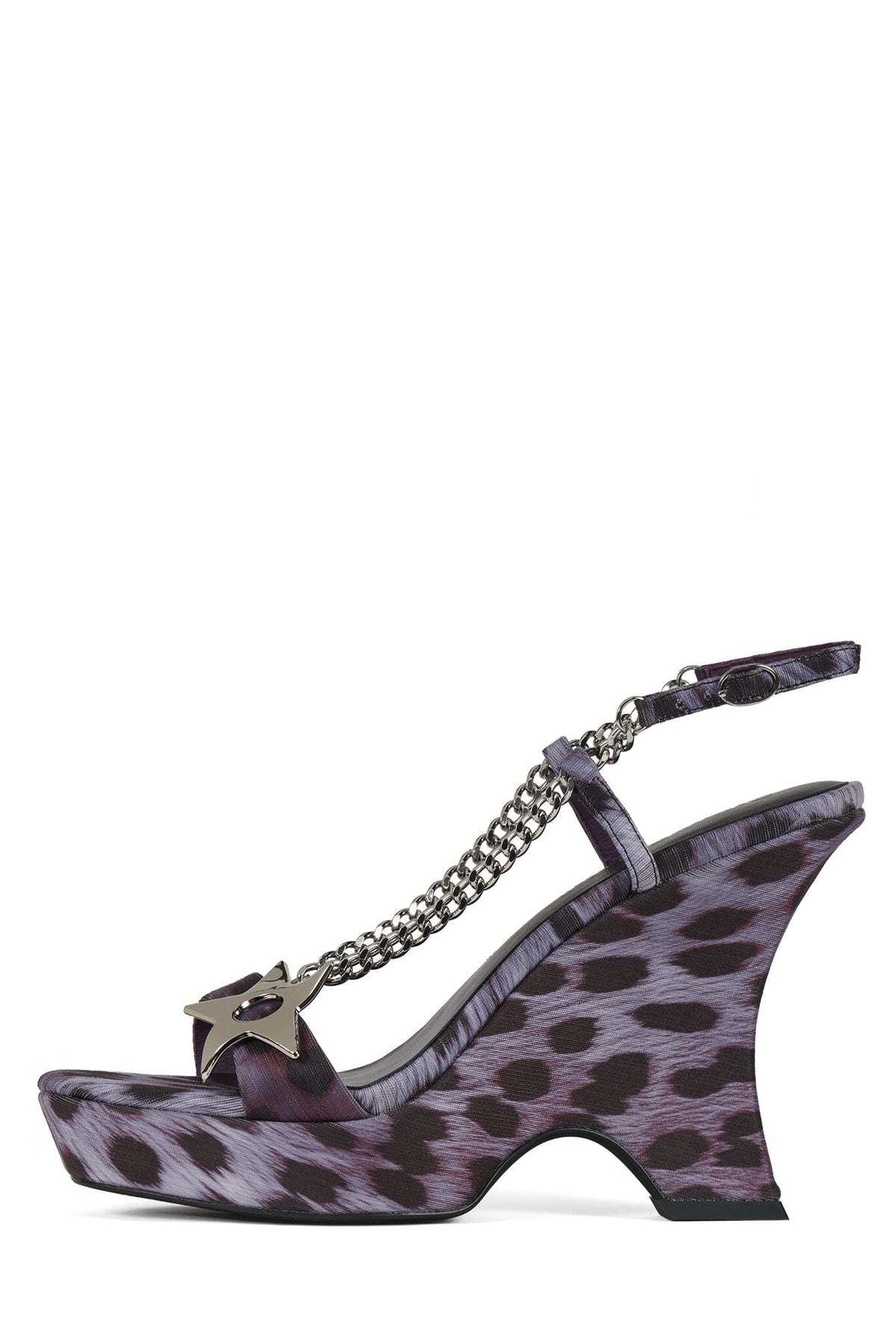 HOTTIE - Green Cheetah Silver |Jeffrey Campbell