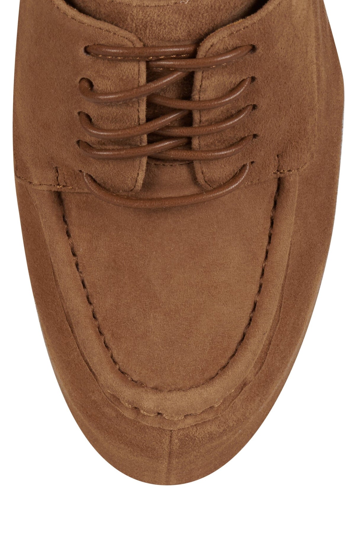 LAST-4EVER Platform Oxford - Tan Suede |Jeffrey Campbell