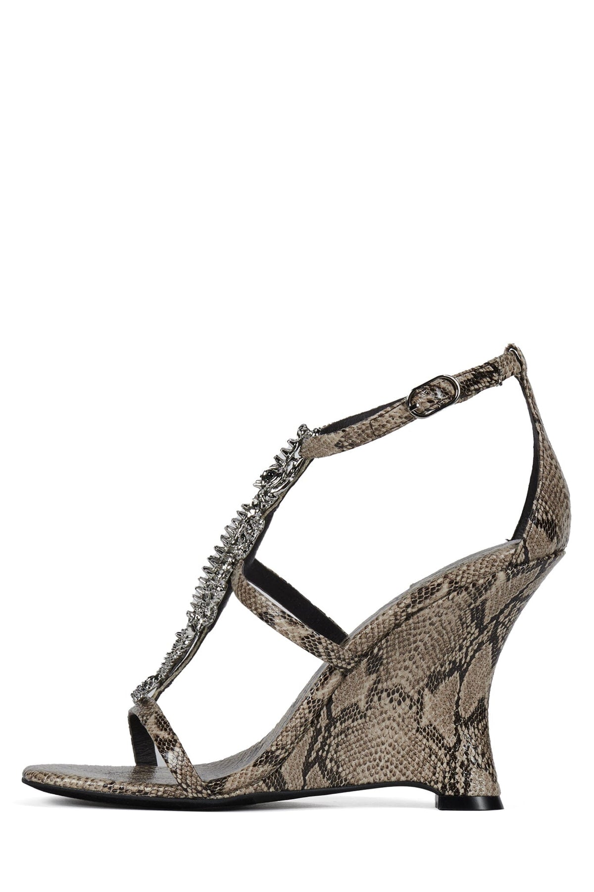 SWAMPED - Cheetah Satin Gold |Jeffrey Campbell