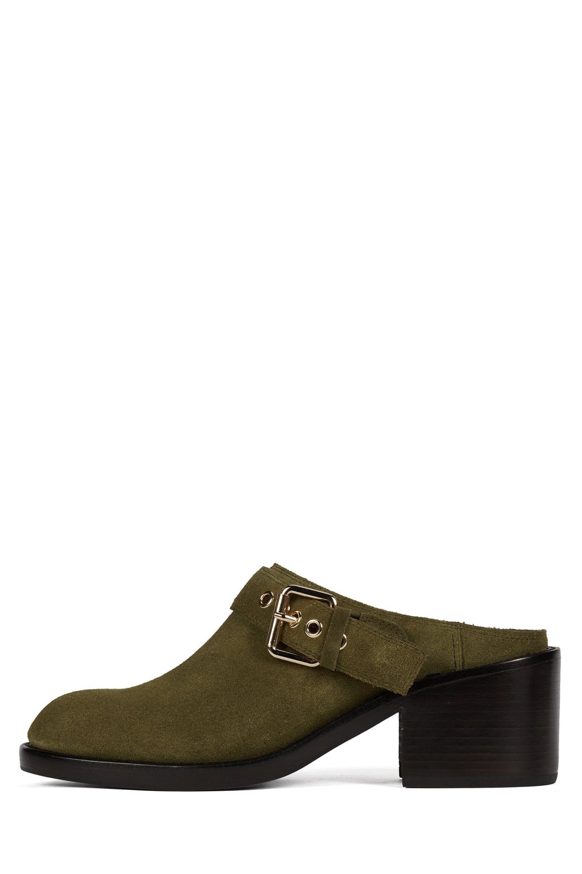 BERGAMOT - Brown Suede Gold |Jeffrey Campbell