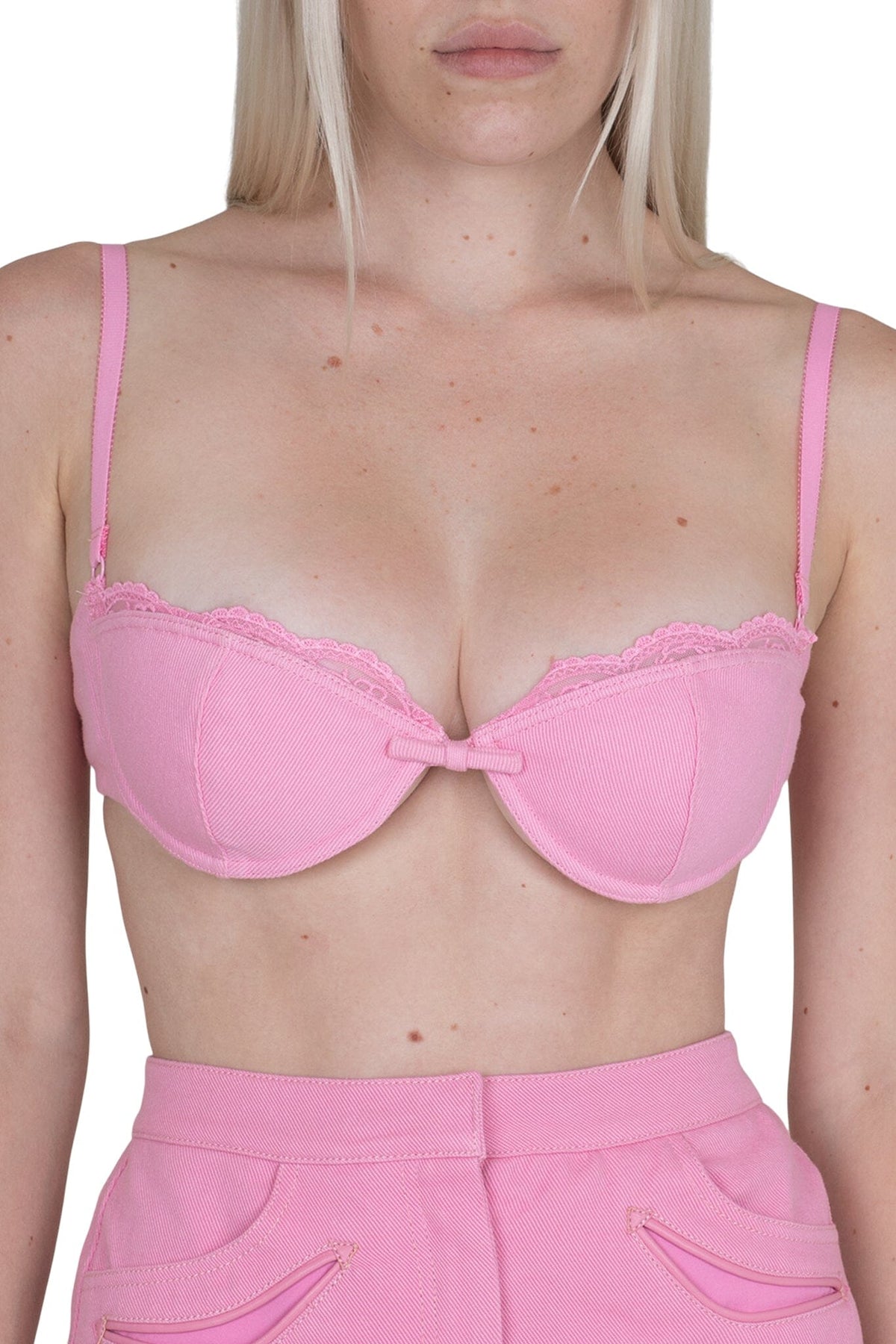 OLIVERA TOP - Pink Combo |Jeffrey Campbell