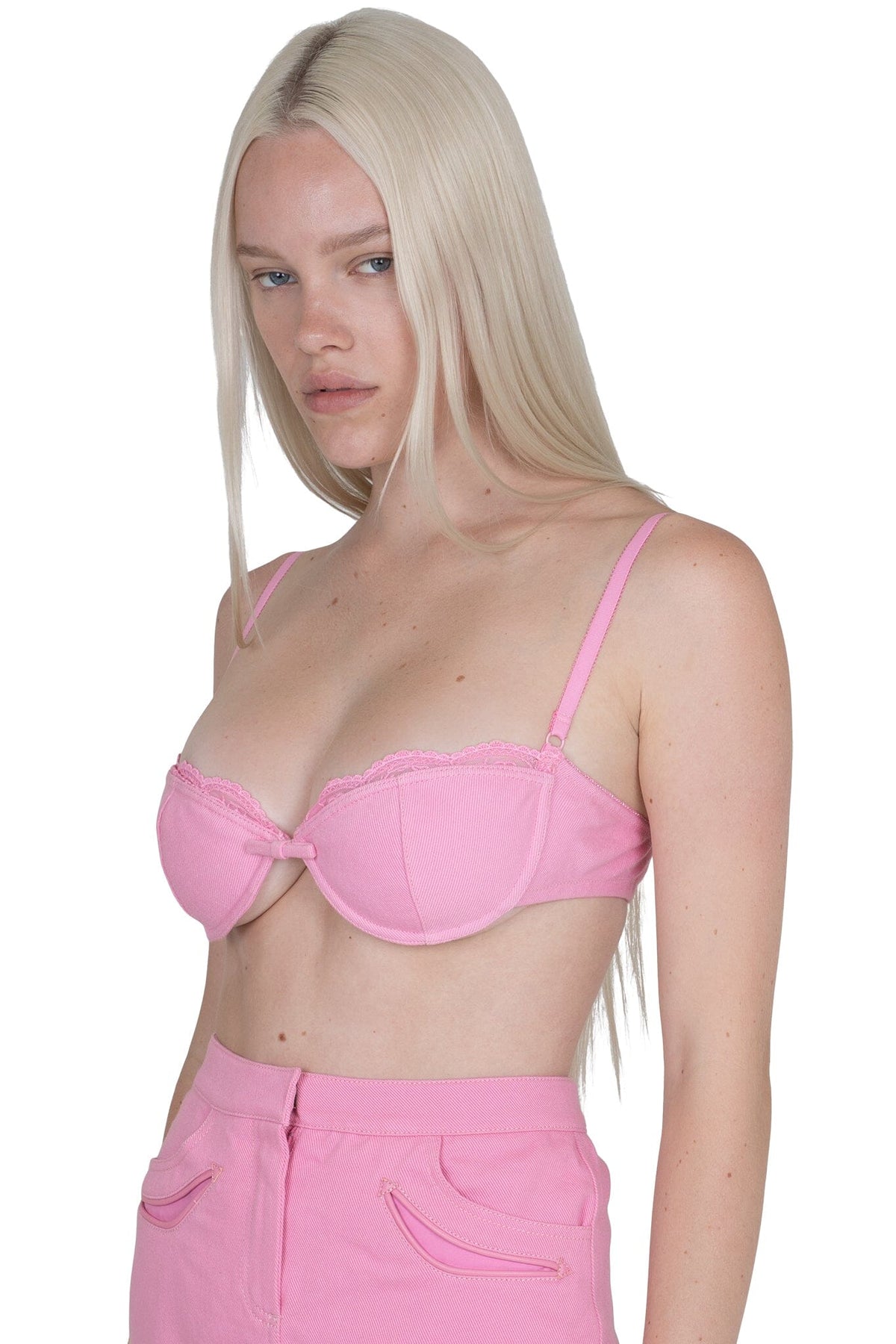 OLIVERA TOP - Pink Combo |Jeffrey Campbell