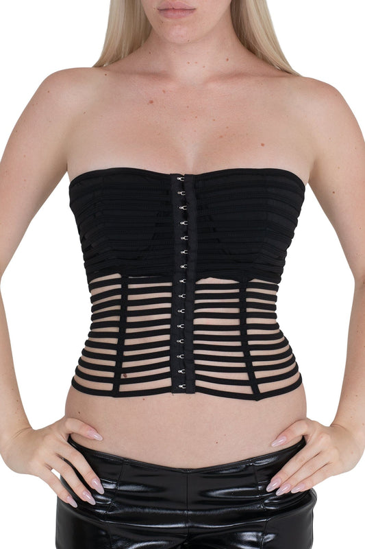 ILLEGAL TOP - Black |Jeffrey Campbell