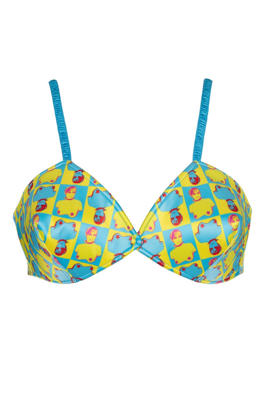 YVONNE - Yellow Pop Art |Jeffrey Campbell