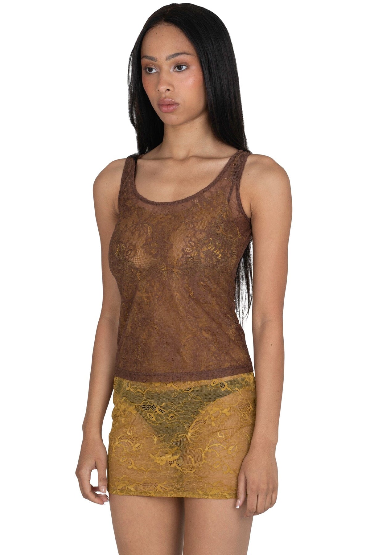 MELODIOUS TOP - Brown |Jeffrey Campbell