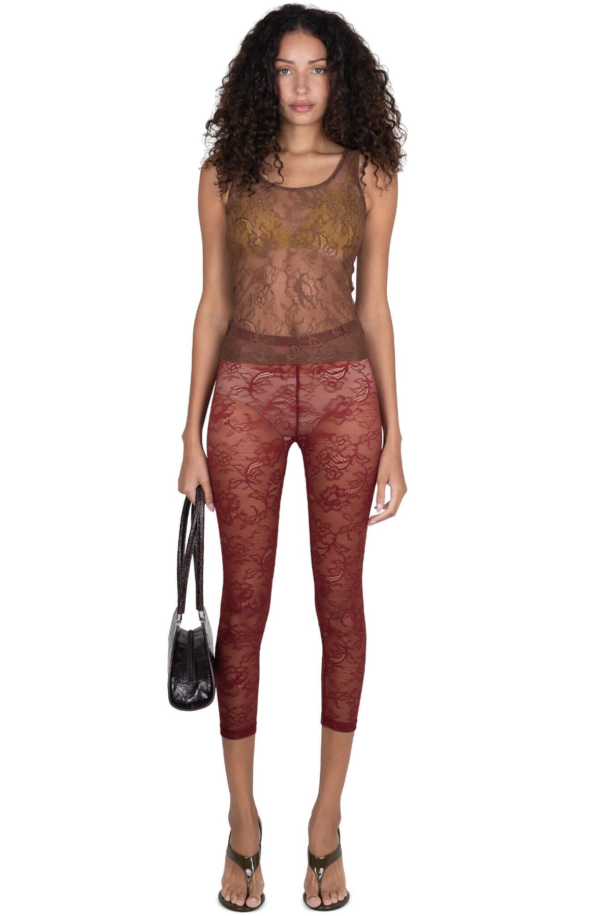 MELODIOUS TOP - Brown |Jeffrey Campbell