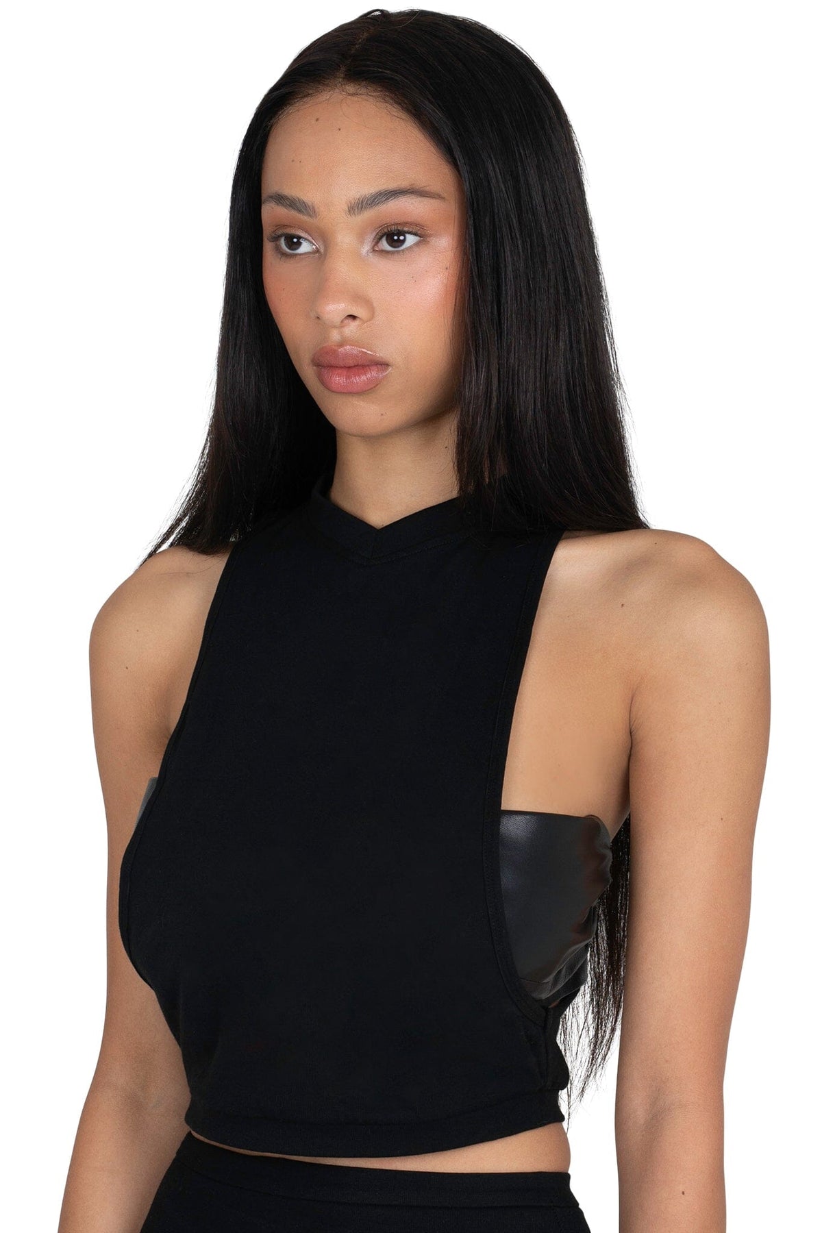 SOLUTION TOP - Black |Jeffrey Campbell