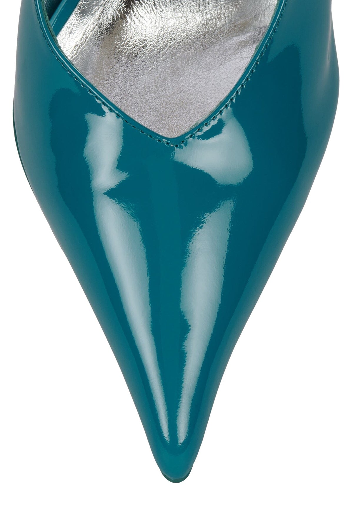 PUCKER-SB - Turquoise Patent |Jeffrey Campbell