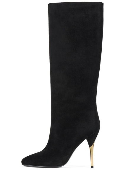 ANGELIQUA - Black Suede |Jeffrey Campbell