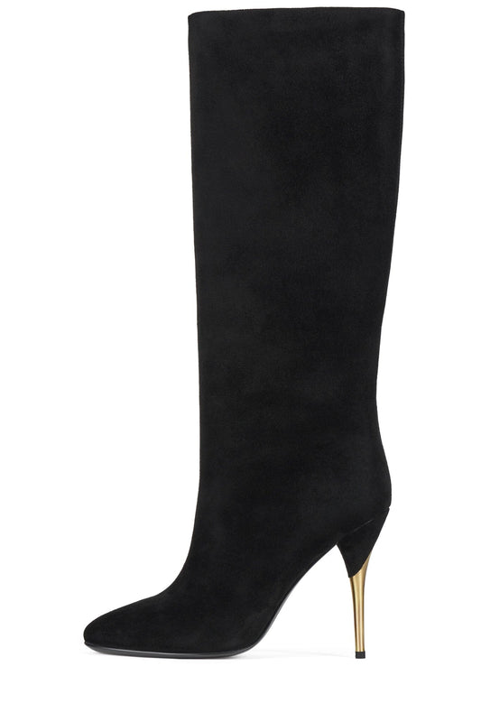 ANGELIQUA - Black Suede |Jeffrey Campbell