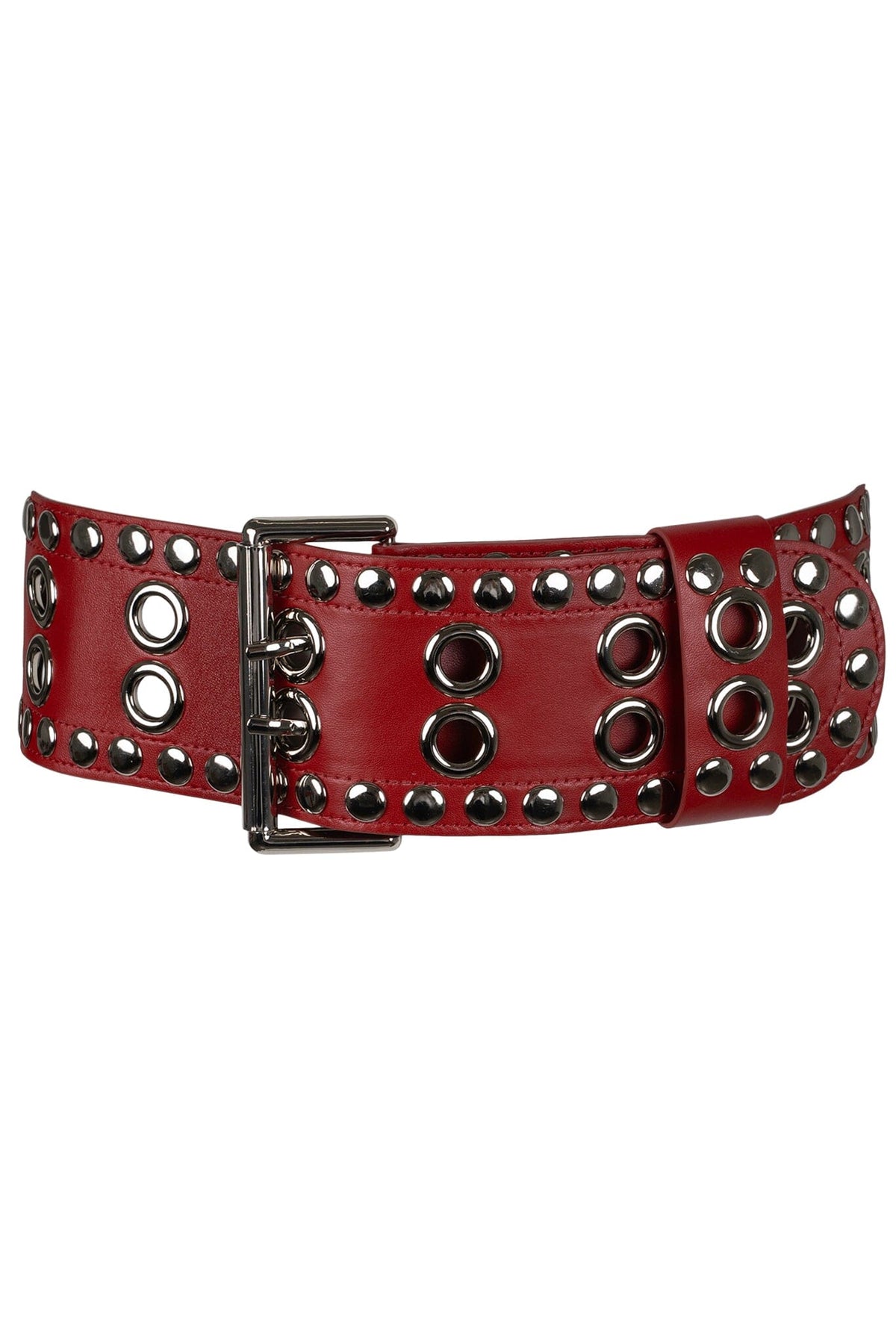 J-JETT Belt - Red Silver |Jeffrey Campbell
