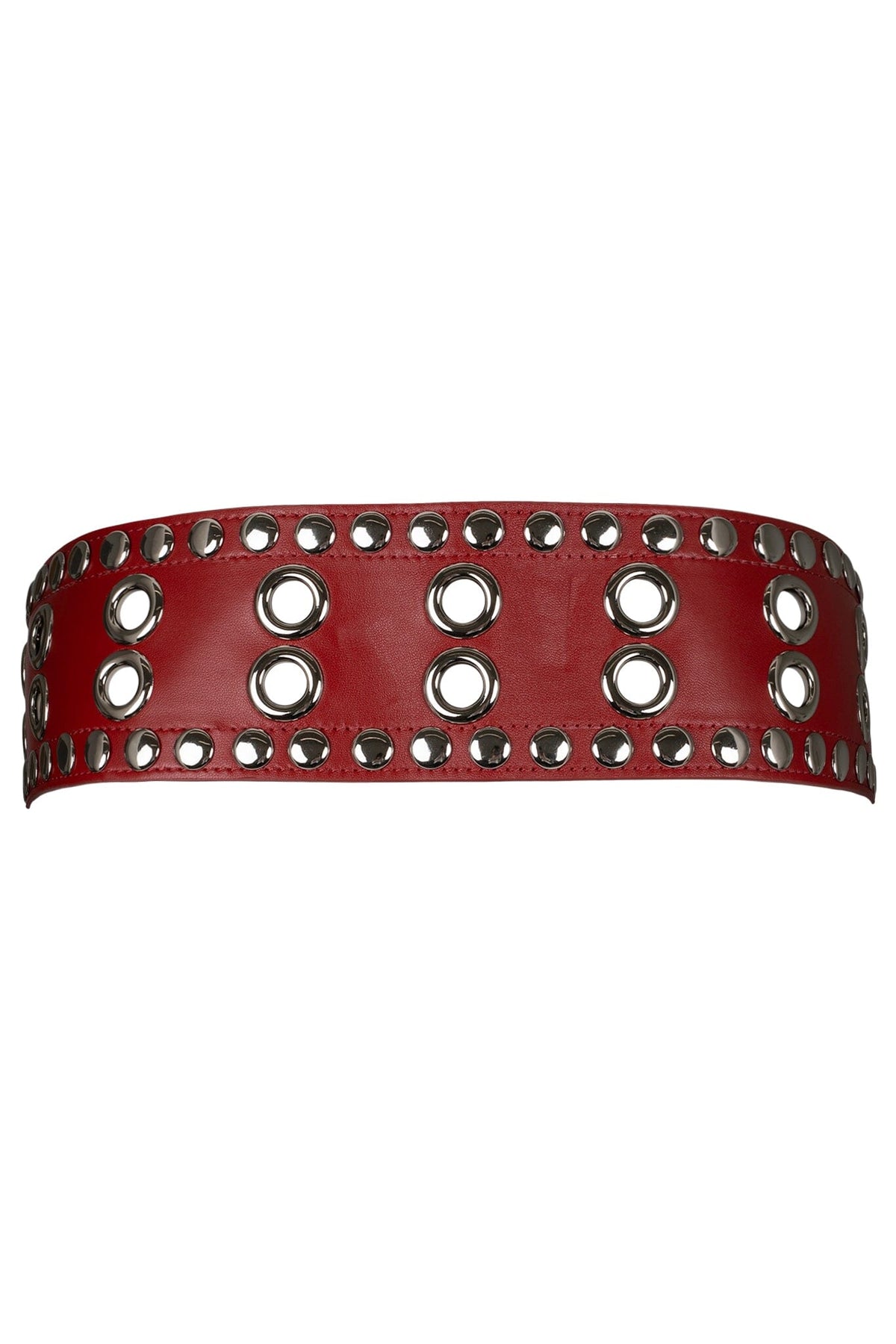 J-JETT Belt - Red Silver |Jeffrey Campbell