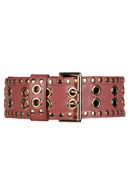 J-JETT Belt - Red Silver |Jeffrey Campbell