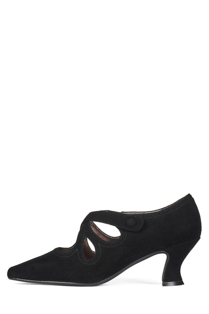 GRAVITAS - Black Suede |Jeffrey Campbell
