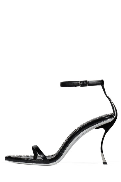 OBSESS-ST - Black Silver |Jeffrey Campbell