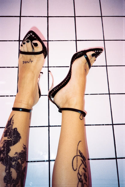 OBSESS-ST - Black Silver |Jeffrey Campbell