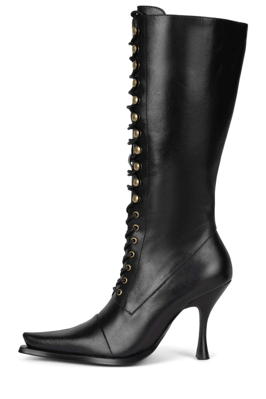 LANI-2 Heeled Boot - Black |Jeffrey Campbell
