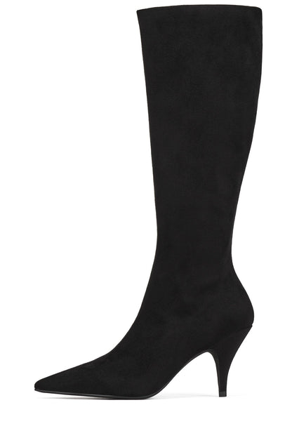LOOKER-K - Black Suede |Jeffrey Campbell