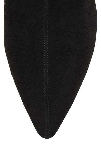 LOOKER-K - Black Suede |Jeffrey Campbell