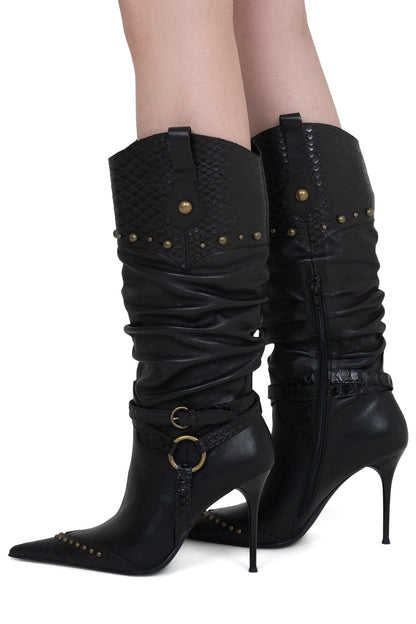 HEADTURNER - Black Snake Combo |Jeffrey Campbell