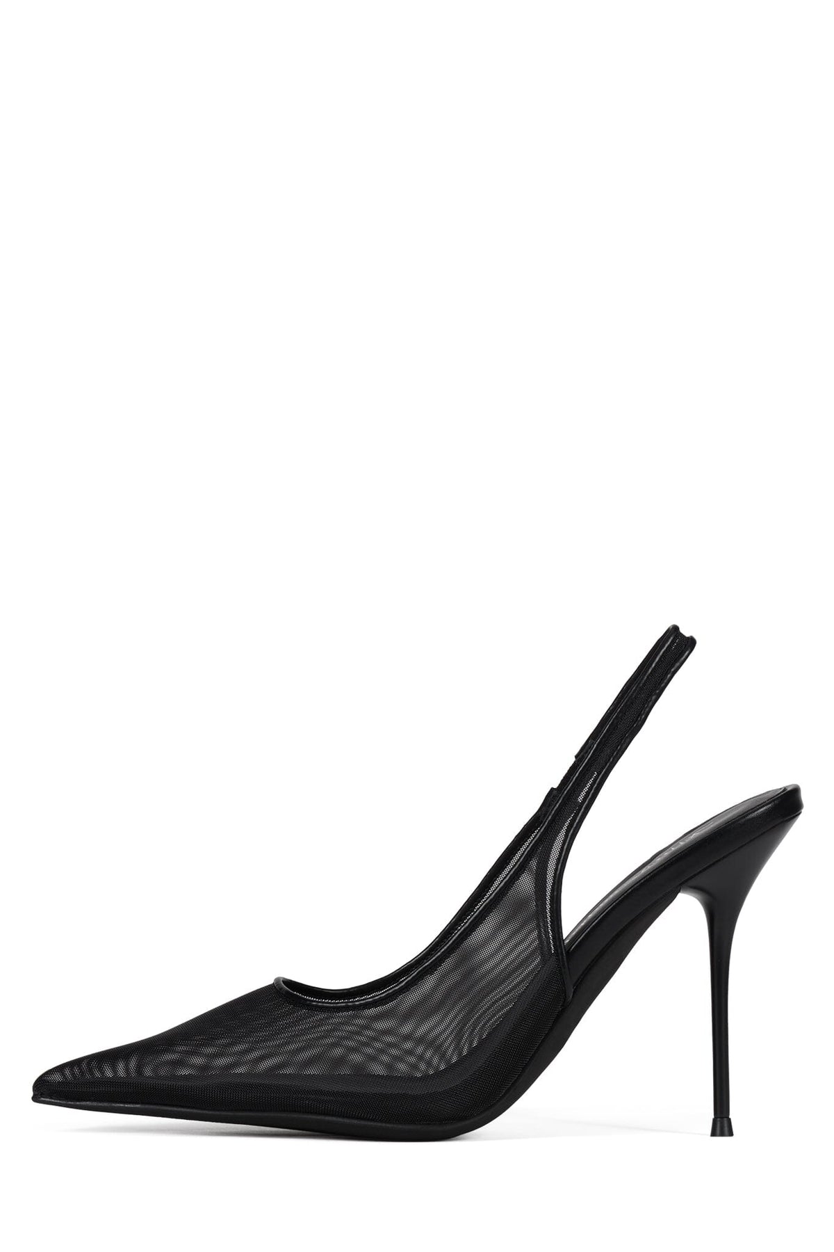PUCKER-MSH - Black Mesh |Jeffrey Campbell