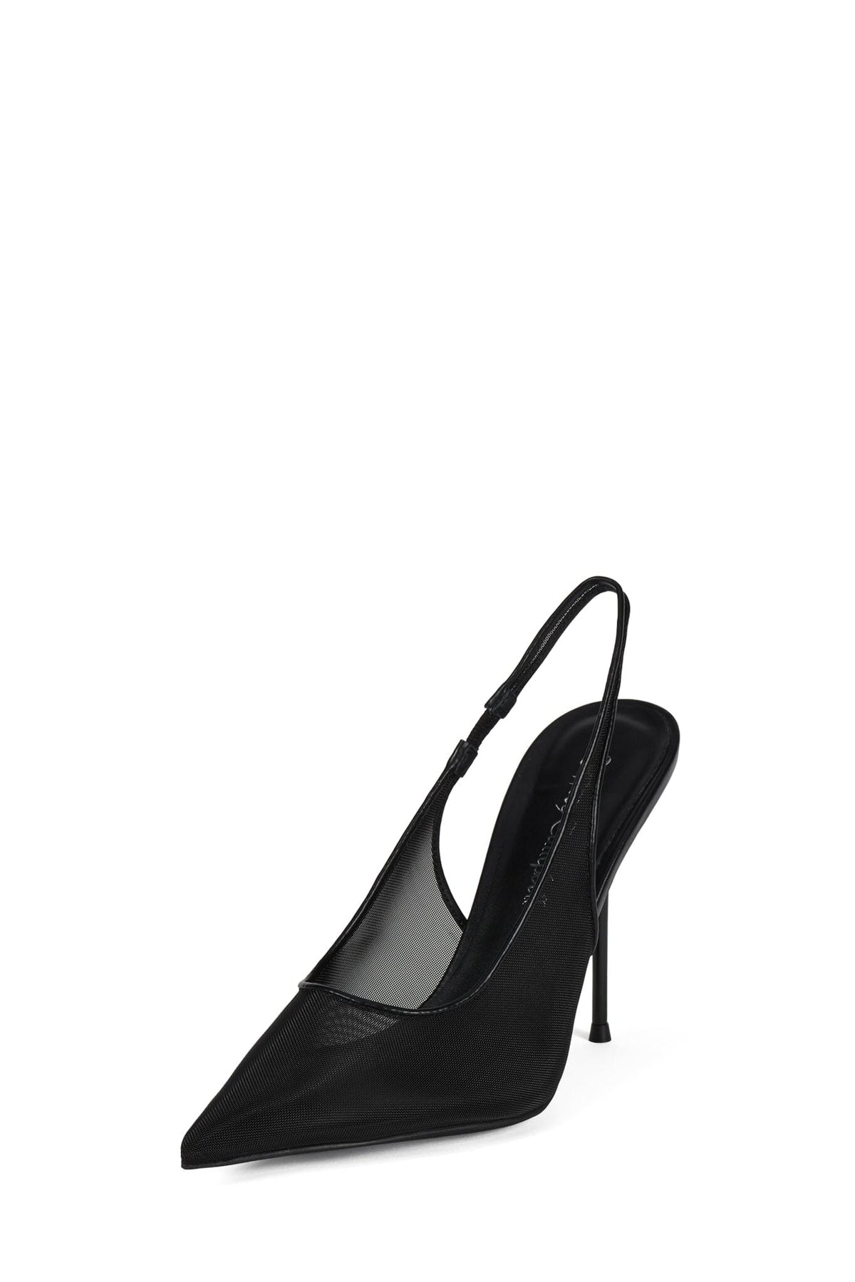 PUCKER-MSH - Black Mesh |Jeffrey Campbell