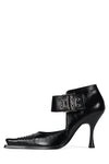 Black Distressed Silver