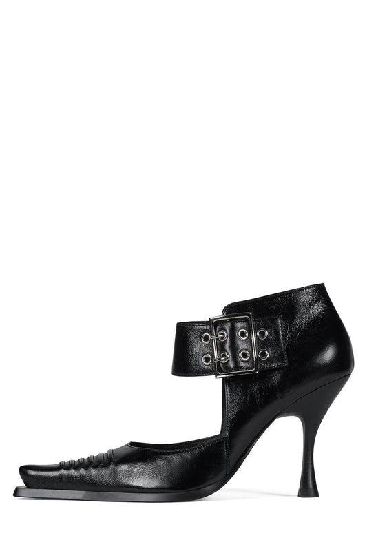 WRITTEN - Black Distressed Silver |Jeffrey Campbell