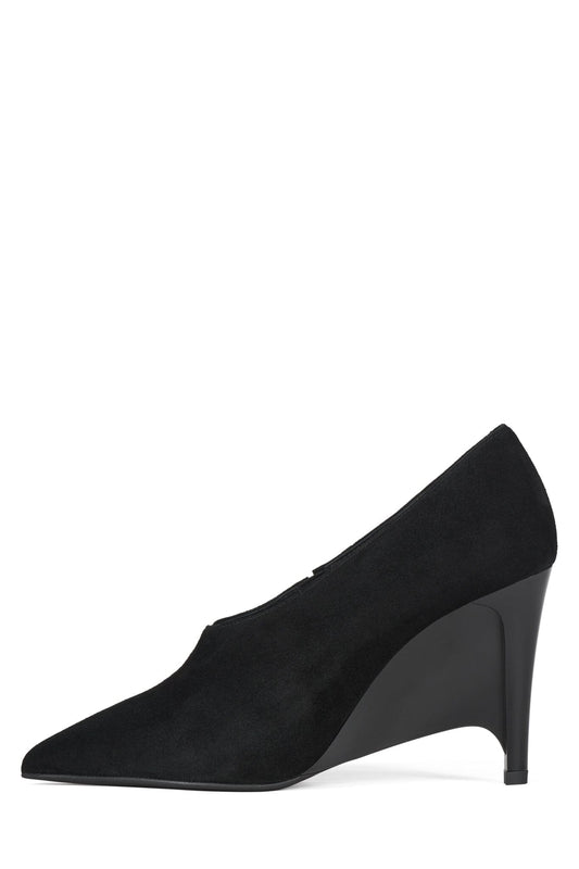 SPATIAL - Black Suede |Jeffrey Campbell