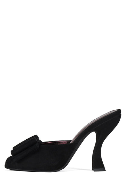 FRESA-BOW - Black Suede |Jeffrey Campbell