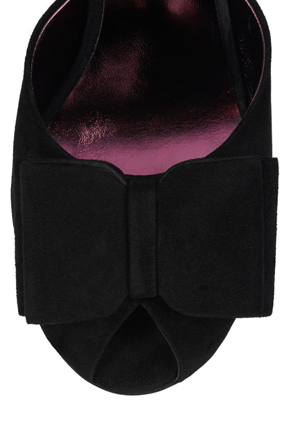 FRESA-BOW - Black Suede |Jeffrey Campbell
