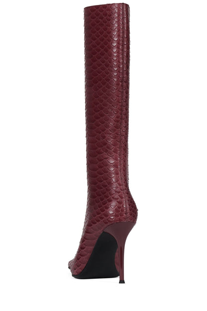 PROPOSAL Stiletto Boot - Red Snake |Jeffrey Campbell