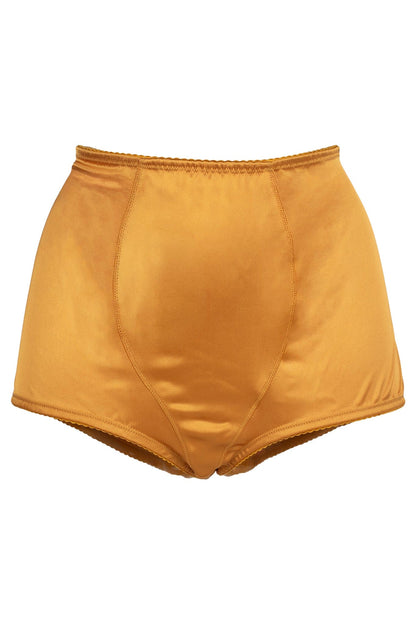TRICKERY SHORTS - Yellow Satin |Jeffrey Campbell
