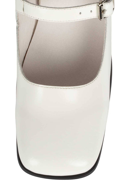 MONSIEUR Knee-High Pump - White Box |Jeffrey Campbell