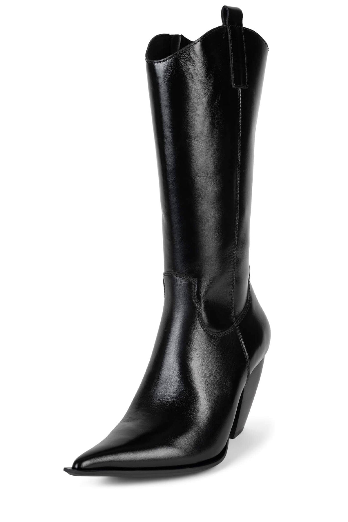 RECKON Knee-High Boot - Black |Jeffrey Campbell