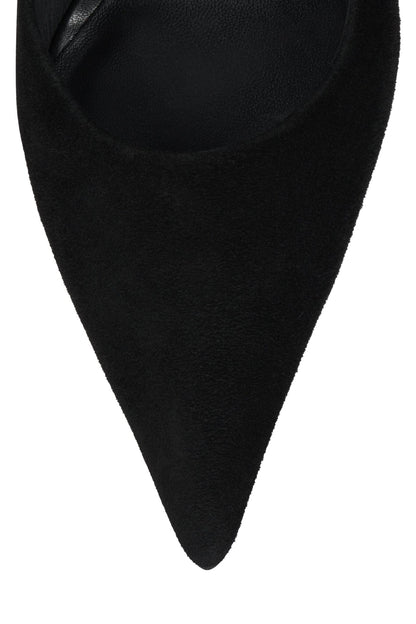 VOLTURI High-Heel - Black Suede Combo |Jeffrey Campbell