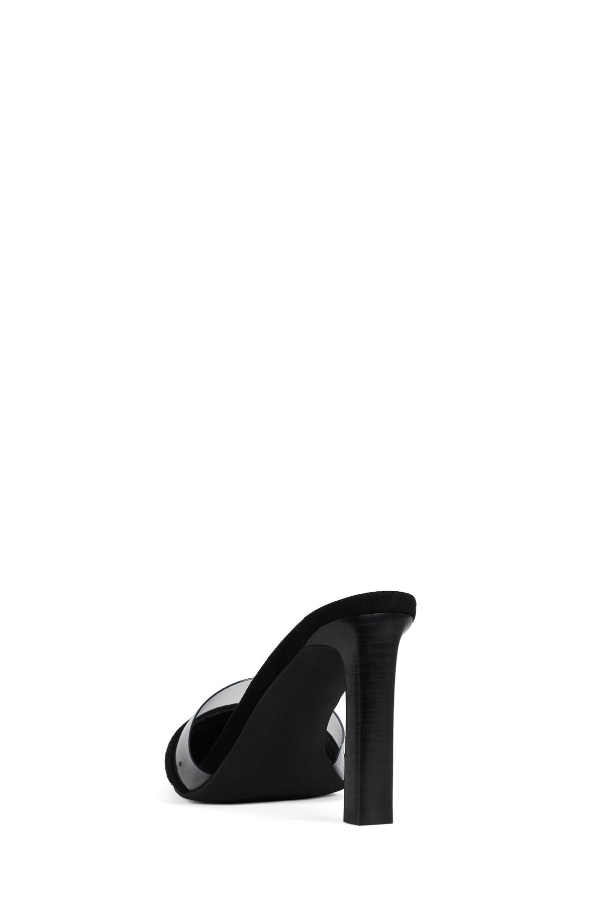 ALLOWANCE - Black Suede Clear |Jeffrey Campbell
