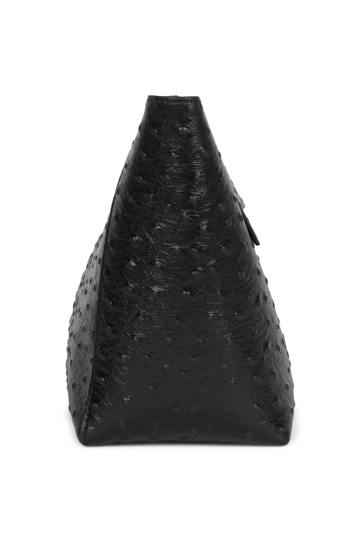 TOOLBOX Clutch - Black Ostrich |Jeffrey Campbell