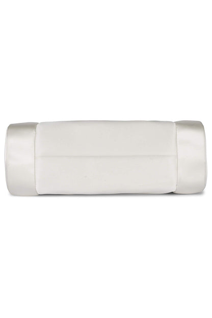 ON-SUNSET Shoulder Bag - White Satin Gold |Jeffrey Campbell