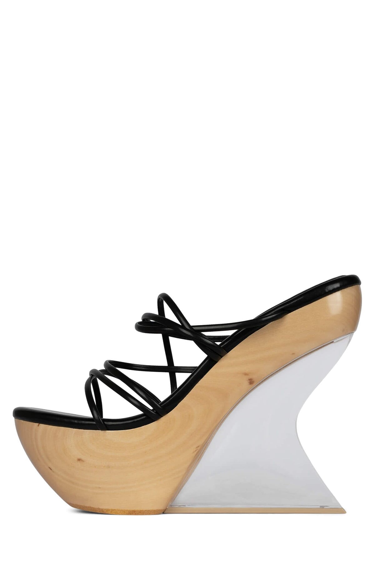 ANDROID Platform Sandal - Black |Jeffrey Campbell