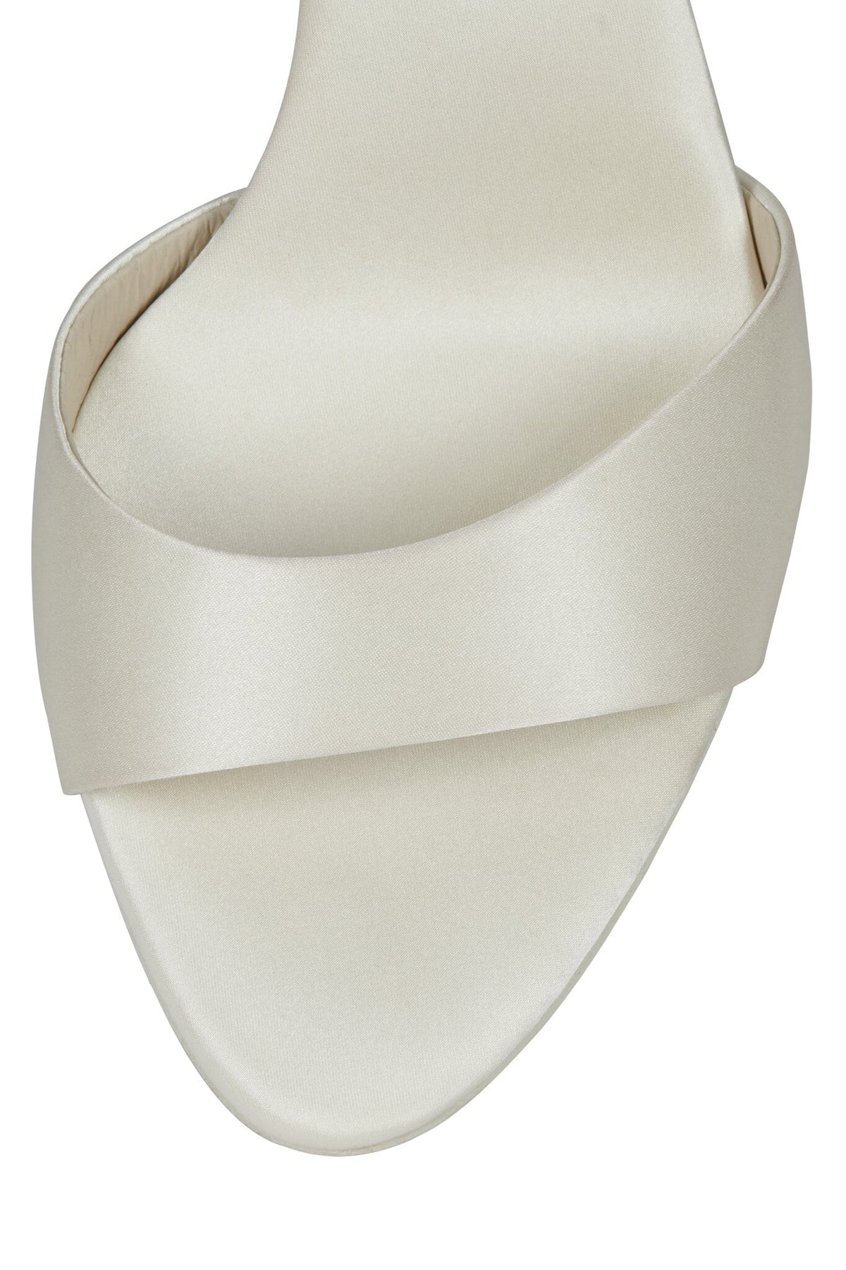CE-SOIRE Heeled Sandal - Ivory Satin |Jeffrey Campbell