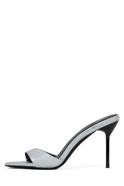 CE-SOIRE Heeled Sandal - Ivory Satin |Jeffrey Campbell