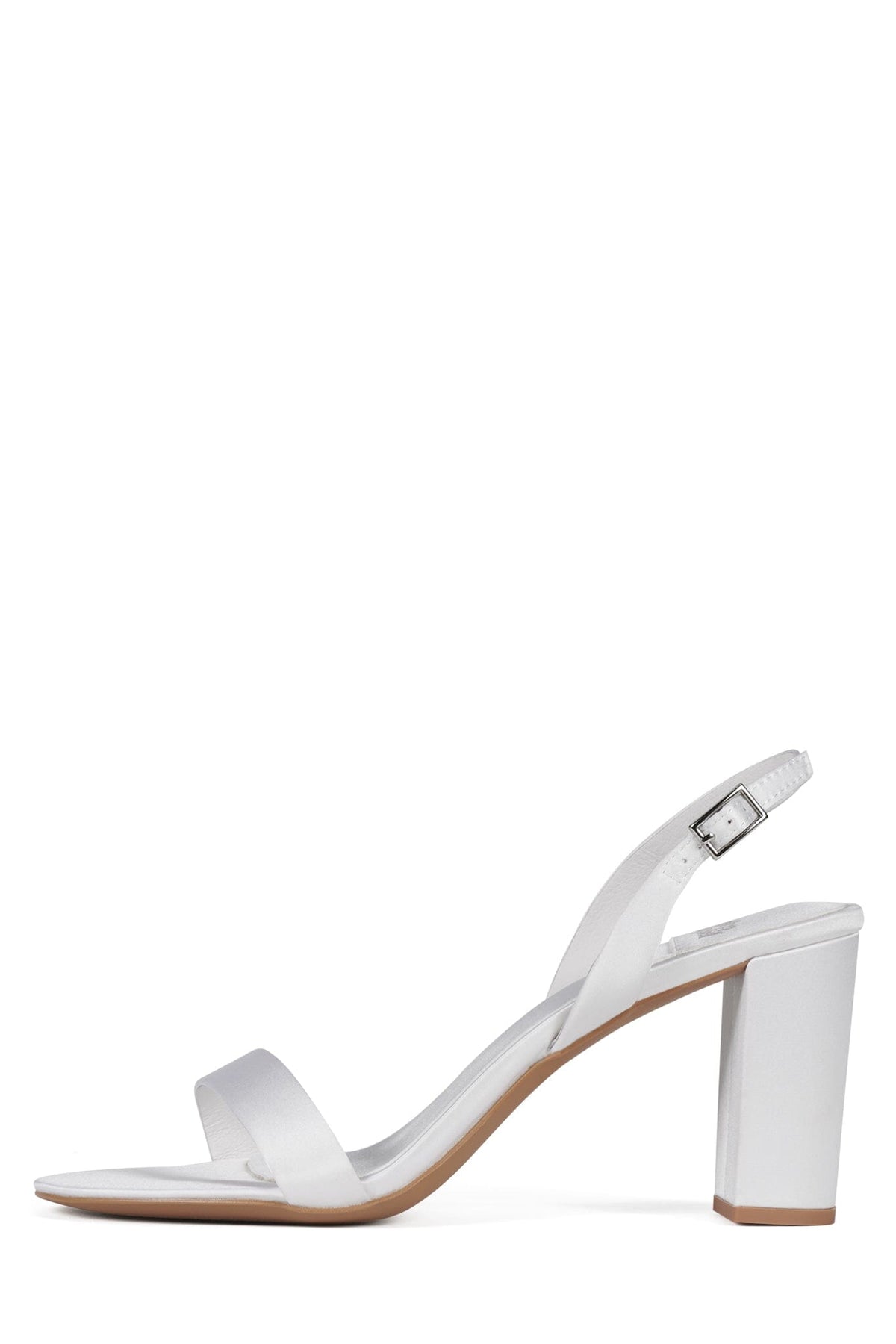 GO-TO - White Satin |Jeffrey Campbell