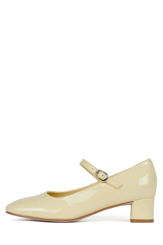 TOP-CLASS - Light Yellow Patent |Jeffrey Campbell